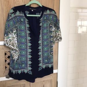 Patterned blouse